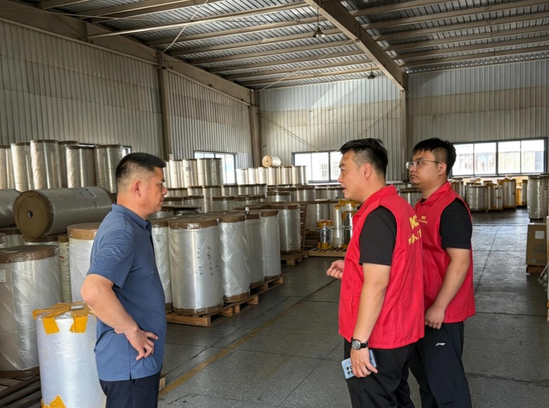 安徽理赔人员赴公司开展风险排查