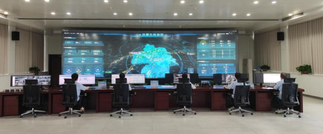 水务调度中心。合肥水务集团供图