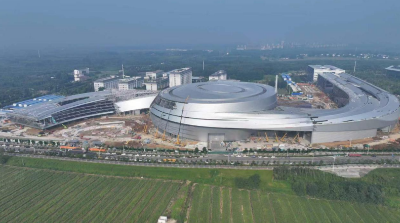 紧凑型聚变能实验装置园区鸟瞰图。聚变新能（安徽）有限公司供图