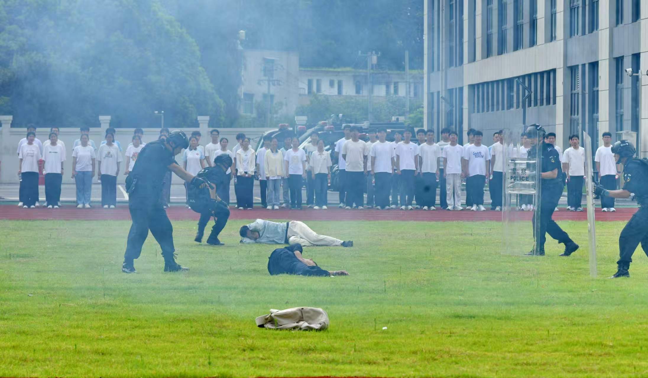 阜南：准大学生进警营【3】