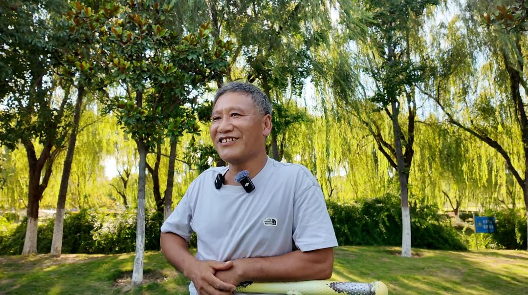 施救者沈守宇老人回憶救人情景。