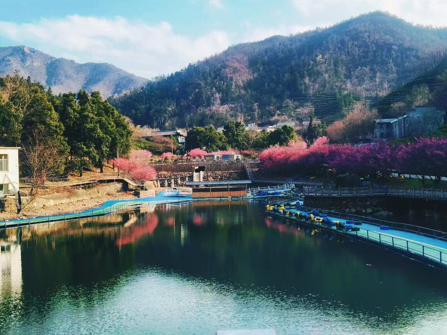 花溪茶谷全景图。张佳摄