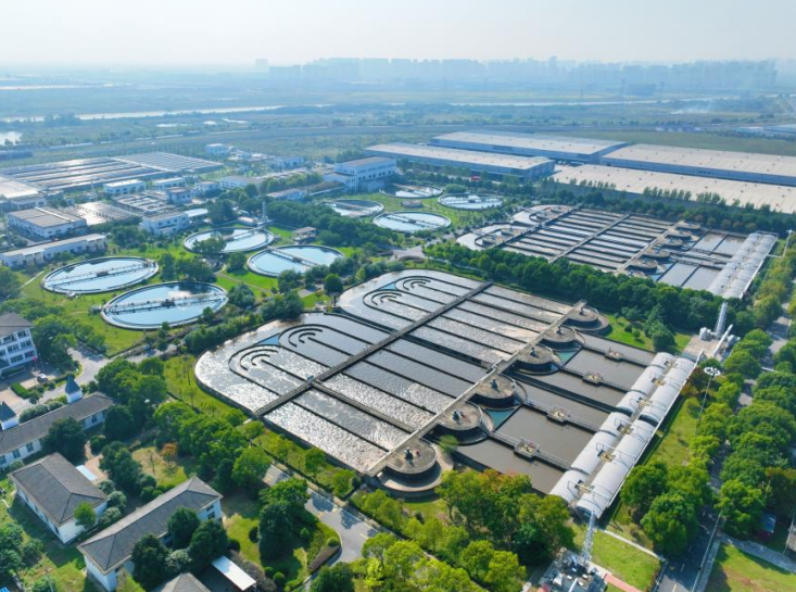 经开净水厂。合肥水务集团供图