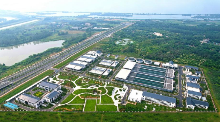 合肥水务集团第四水厂。合肥水务集团供图