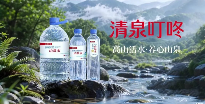 “清泉叮咚”。
