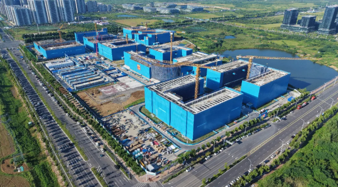 合肥市第九中學高新校區全面封頂