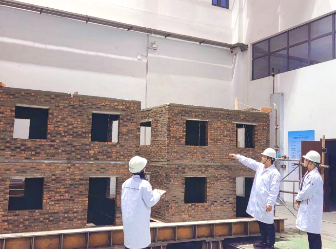 肥东地区典型砌体农房振动台试验模型制作