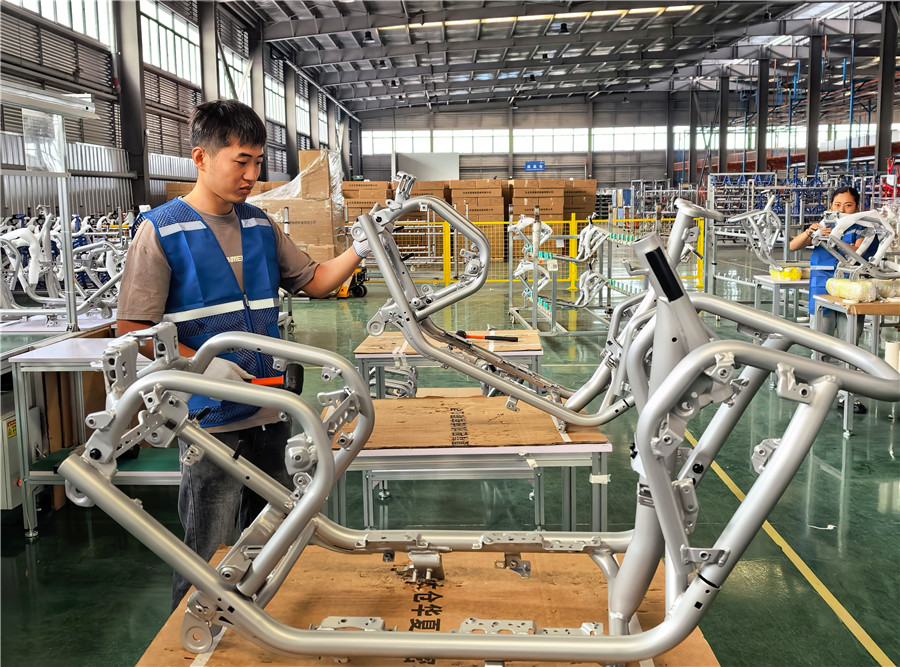 企業趕訂單，沖刺三季度。