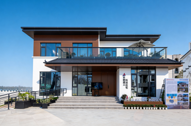 “皖好房”科技展科技住宅展示