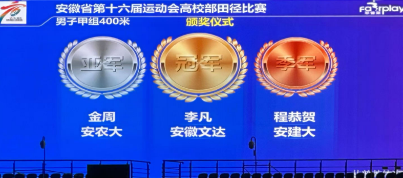 获奖现场