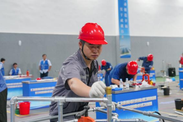 比赛现场。合肥水务集团供图