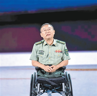 國防科技大學計算機學院研究員王戟分享自己的奮斗感悟。主辦方提供