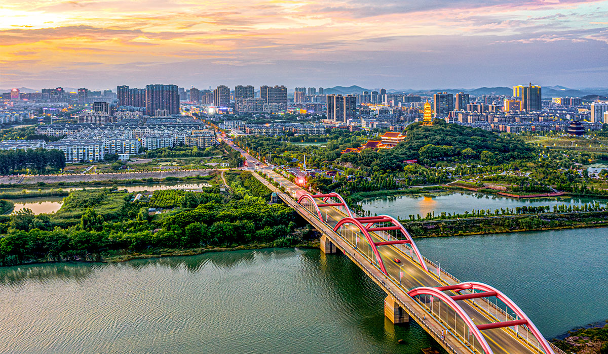 城市航拍。