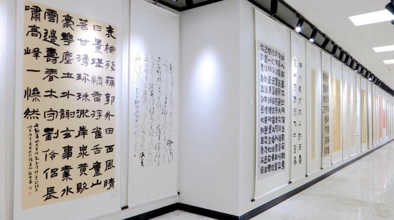 第一屆壽縣書法大展參展作品。