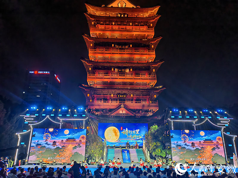 晚会现场。人民网 丁纪摄