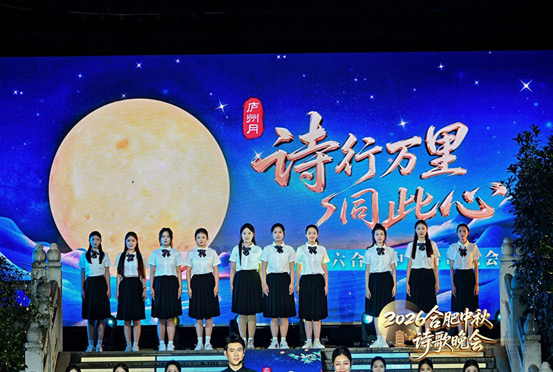 晚会现场。合肥市广播电视台供图