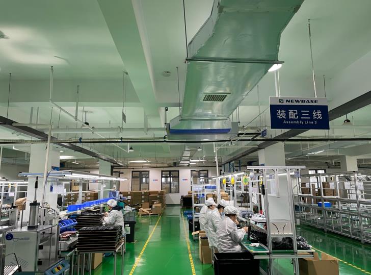 安徽新基业新能源科技有限公司装配三线。
