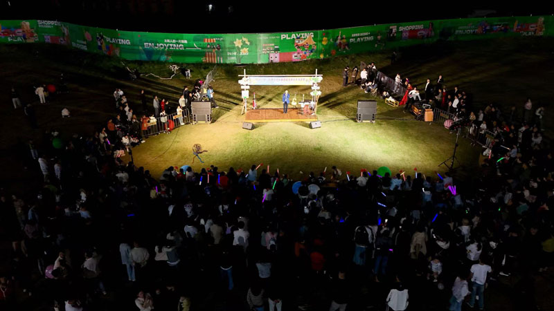 太和老街夜市文旅活動。太和縣委宣傳部供圖