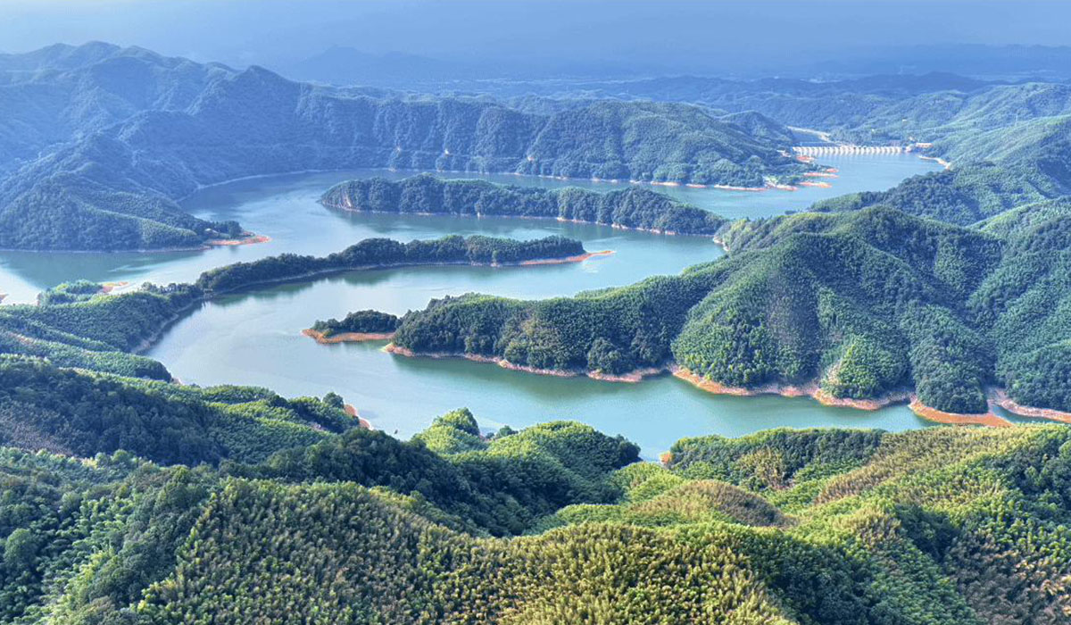 姑溪河生态湿地公园。