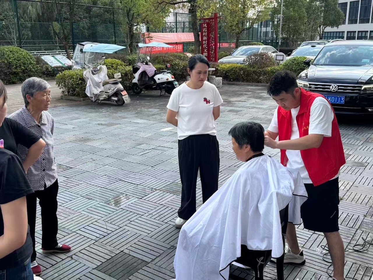 活动现场。