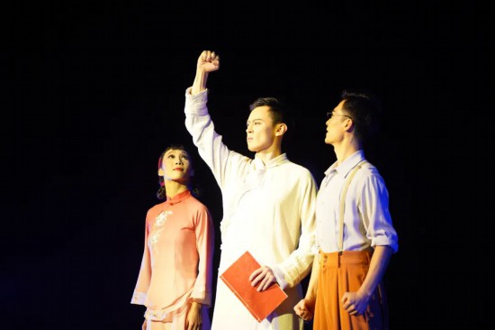 舞劇《立夏》北京演出現場。