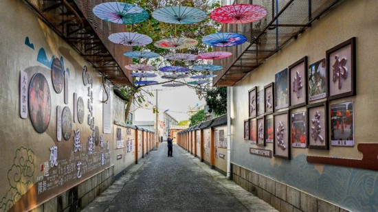 “文明”帮“提名”是宣城文明创建的一大创新，图为郎溪一里巷。宣城市委宣传部（市文明办）提供
