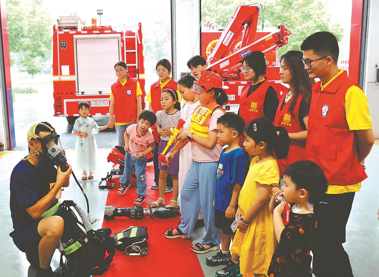 滁州：消防安全知識進社區