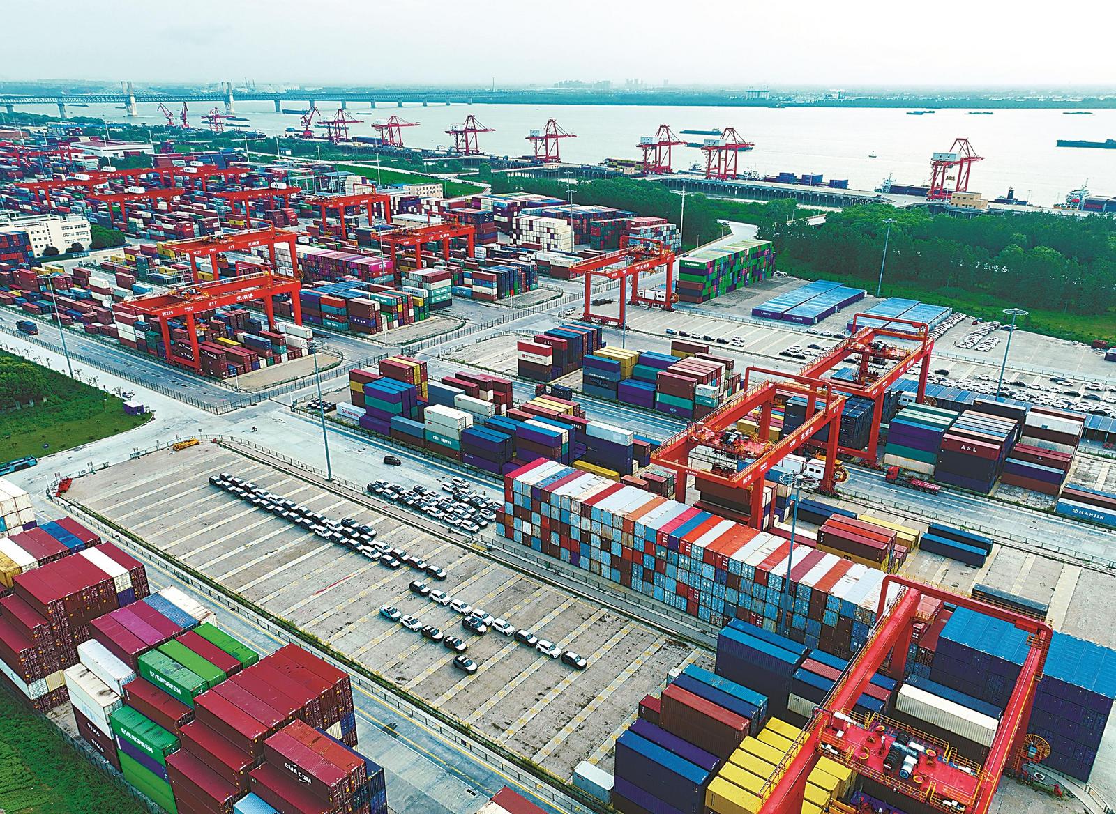 蕪湖港貨物吞吐量穩步增長