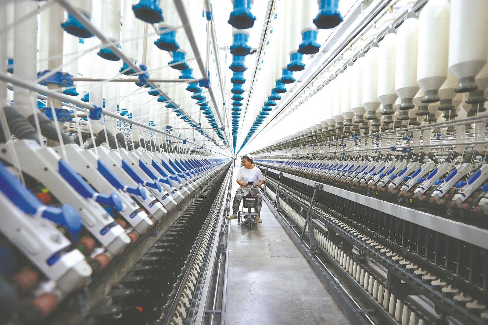 淮北：紡織企業進行智能化轉型升級