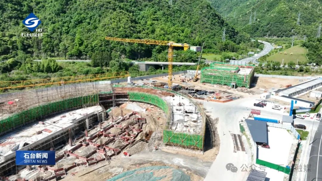 △正在建設中的秋浦河文旅綜合體